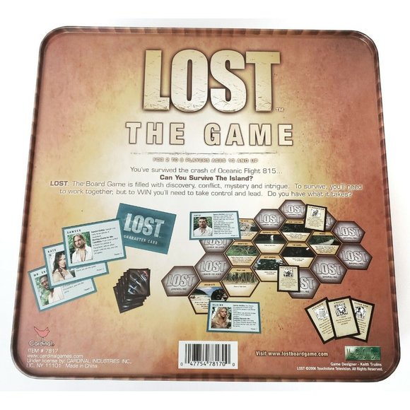 Lost: The Game Tin Box Collector's Edition 2006 - Picture 4 of 5